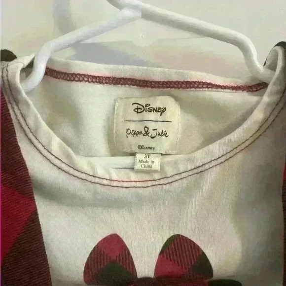 Disney x Pippa & Julie 2 piece holiday plaid outfit - Picture 4 of 6